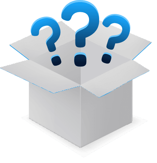 Box with question marks