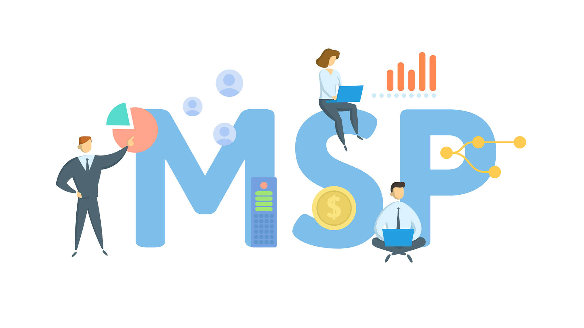Managed Security Provider (MSP) illustration